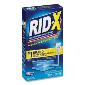 REC80306, Reckitt Benckiser, Rid-X Septic System Treatment,  9.8 oz Cartridge