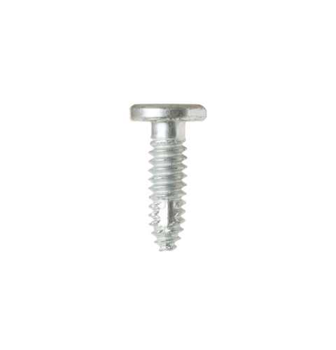 Refrigerator screw for mounting door stop to the bottom of both fresh food doors