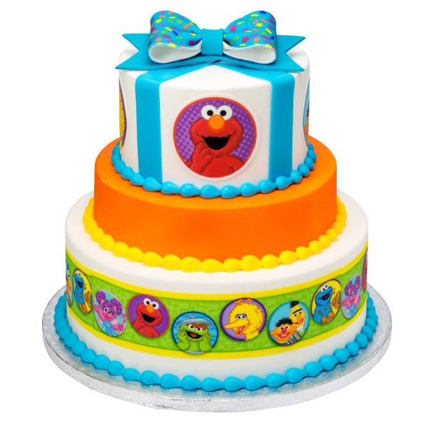 Sesame Street® Celebration PhotoCake® Edible Image®