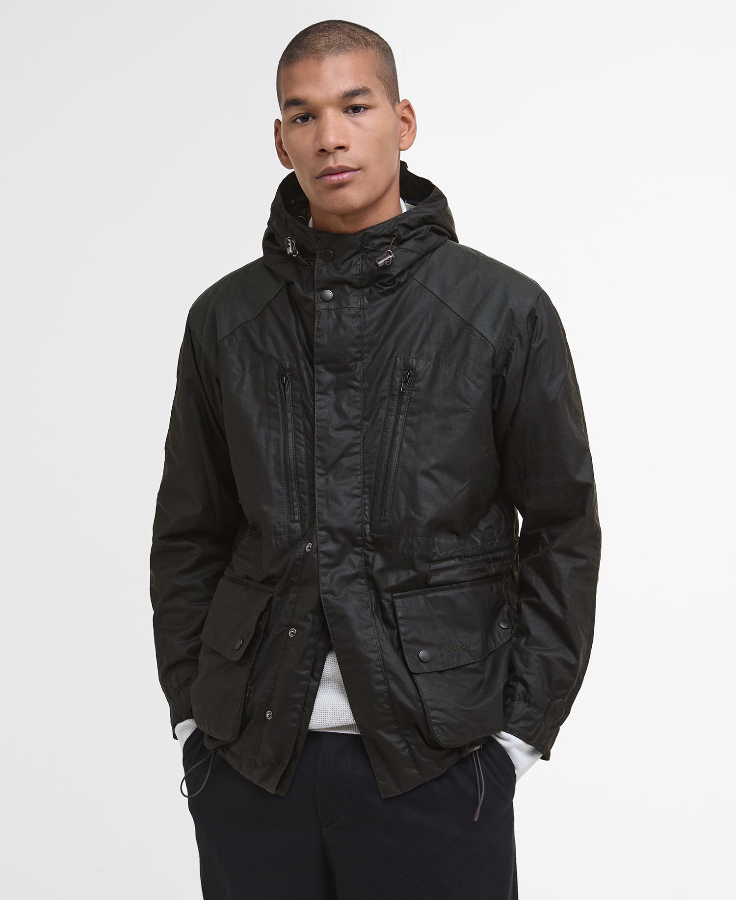 Barbour x TO KI TO Mountain Waxed Jacket image number 0
