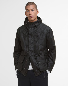 Barbour x TO KI TO Mountain Waxed Jacket Sage