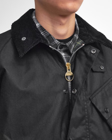 A7 Pacemaster Waxed Jacket Classic Black