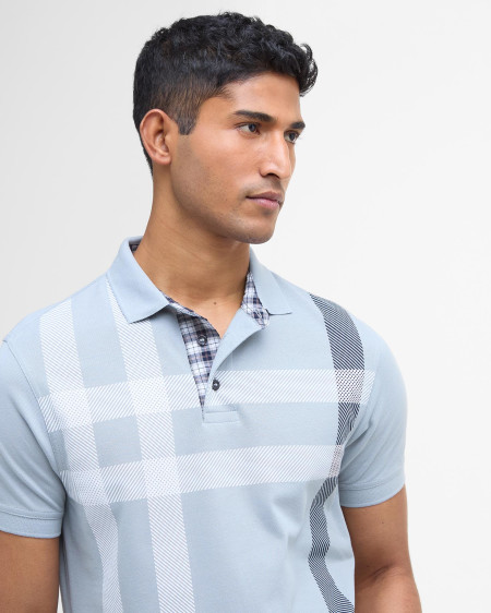 Blaine Tartan Short-Sleeved Polo Shirt