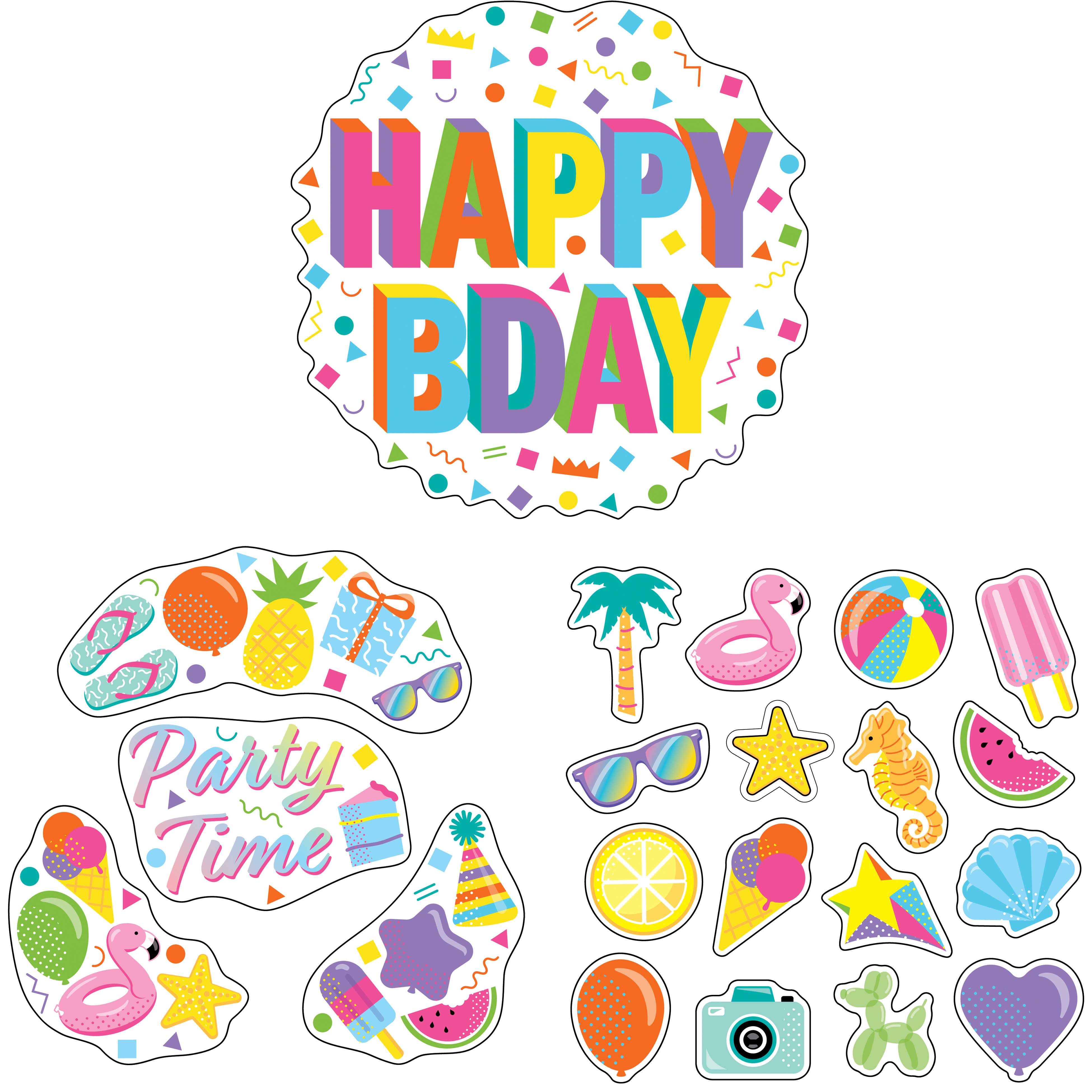 Happy Place Birthday Variety | DecoPac