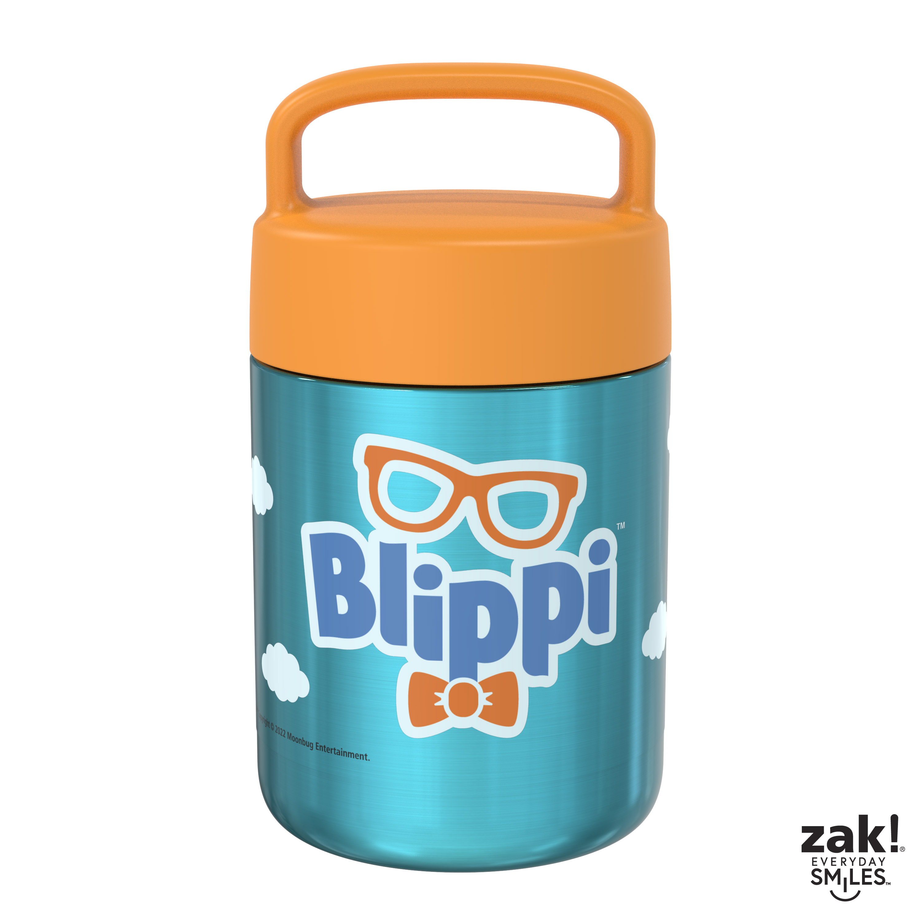 Blippi Reusable Vacuum Insulated Stainless Steel Food Container, Blippi and his Airplane slideshow image 2