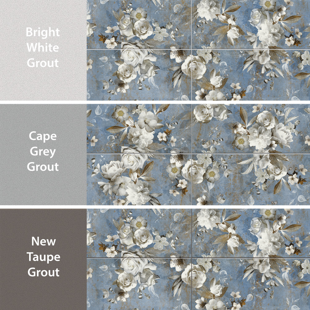Parete Setoso Blue 23-1/2 in. x 47 in. Porcelain Floor and Wall Tile