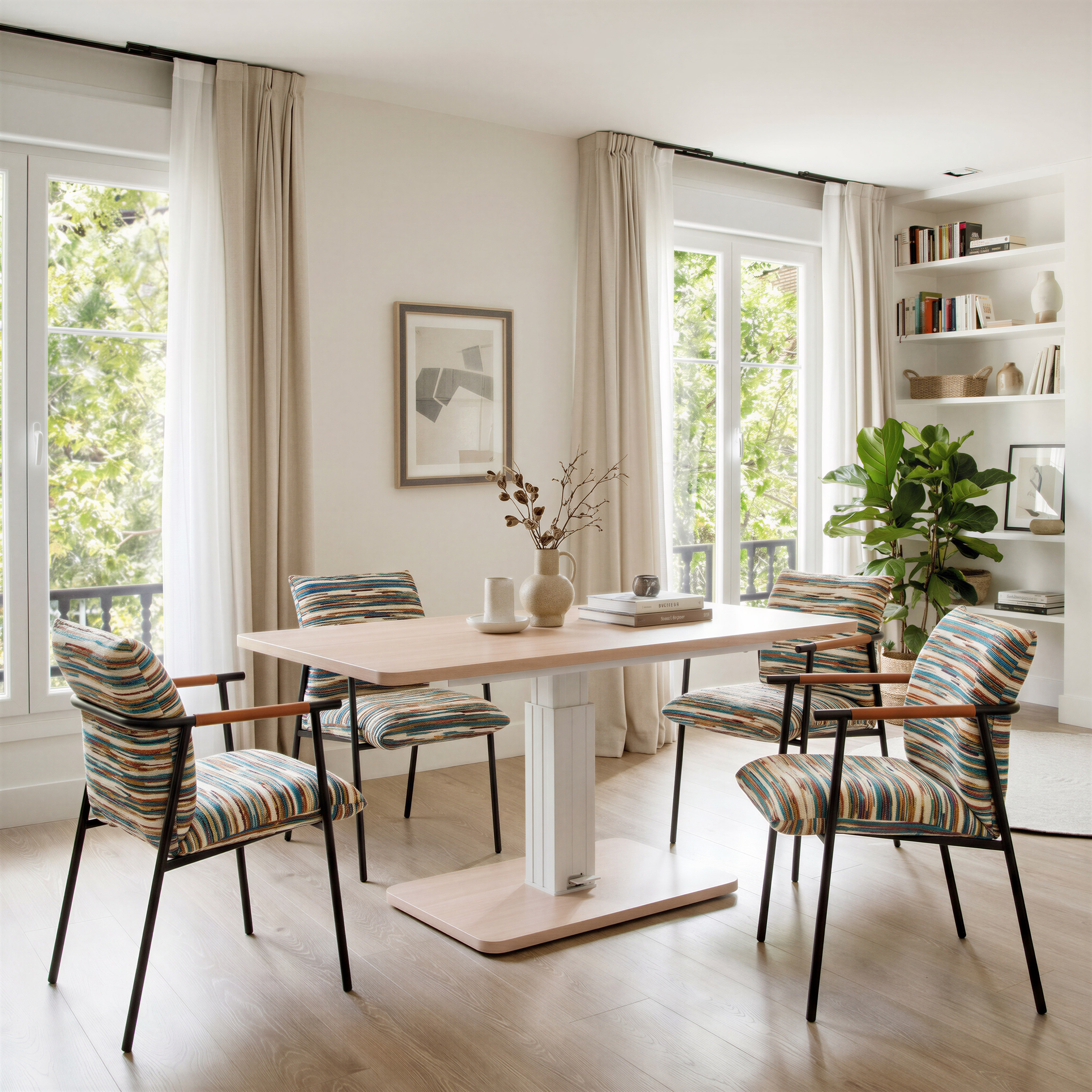 Reduga Dining Chair Multicolor product image