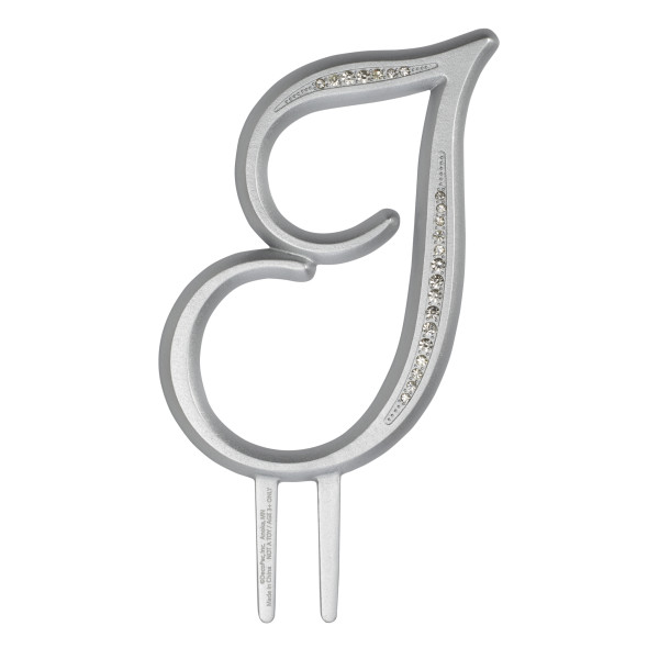 4.5" I Diamond Letter Monogram