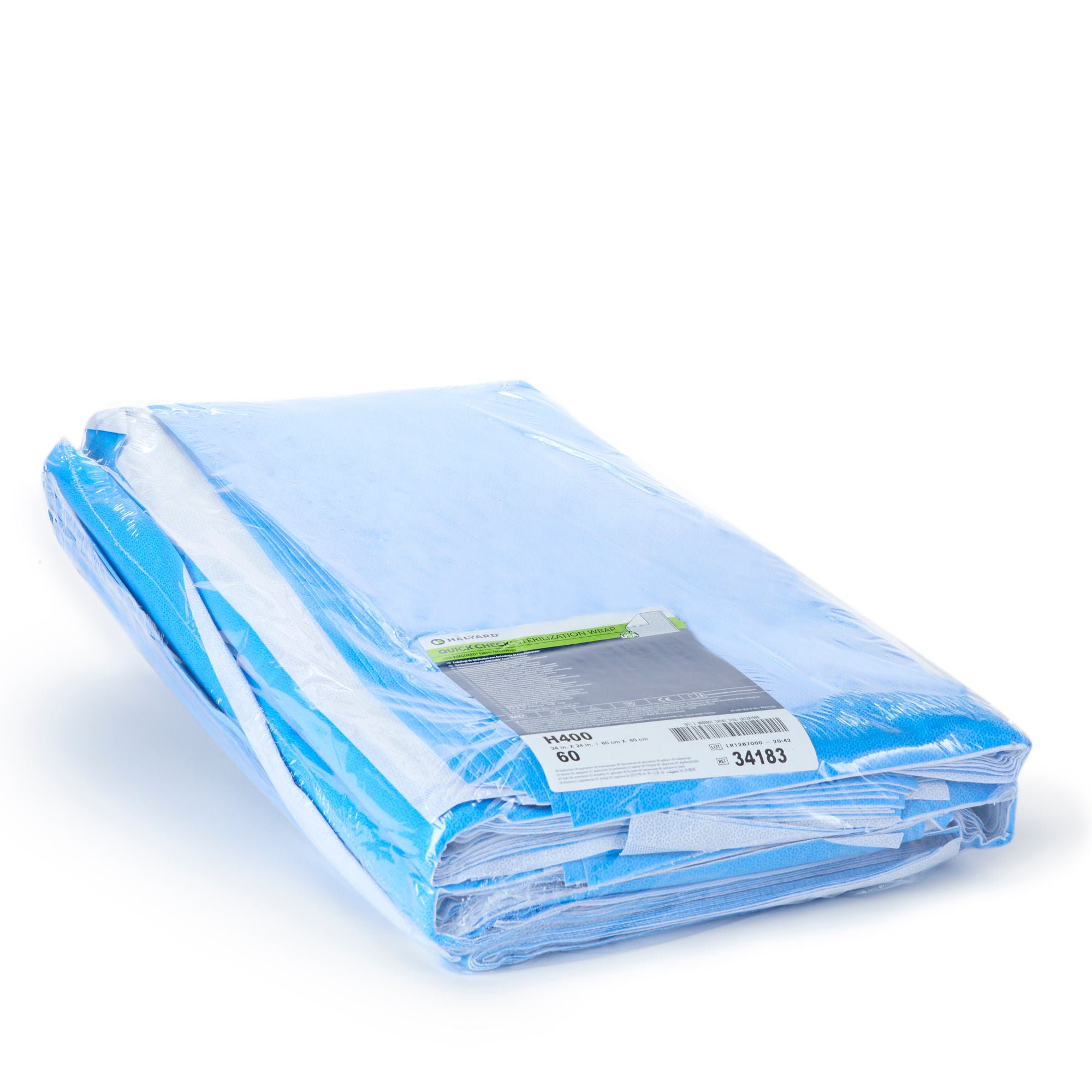 Quick Check H400 Sterilization Wrap, 24 x 24 Inch