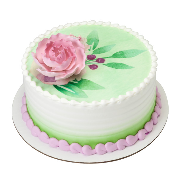 White Briar Rose Gum Paste Flowers