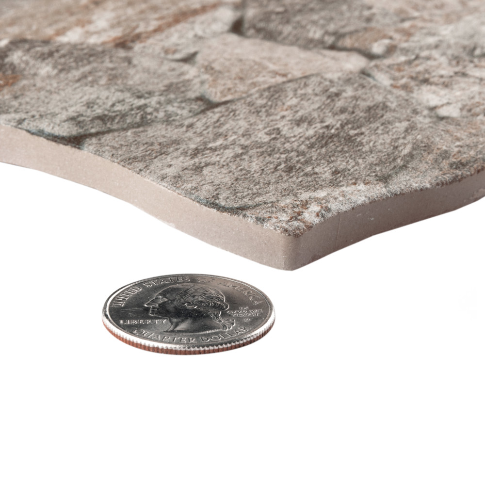 Caldera Castle Canto 12-5/8 in. x 25-1/8 in. Porcelain Floor and Wall Tile