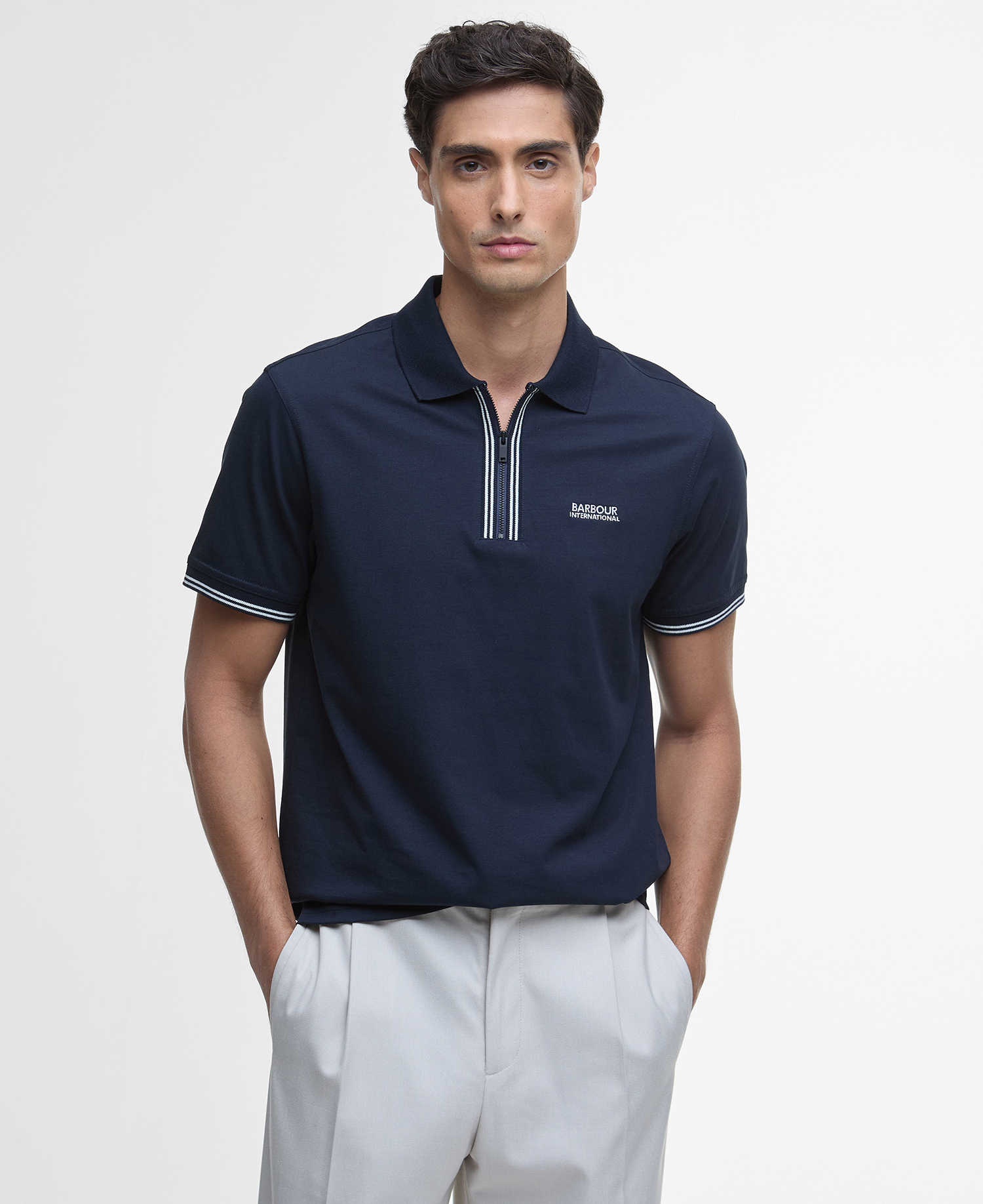Ollie Twin-Tipped Polo Shirt image number 0
