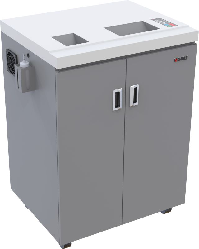 The PowerTEC® 747 CS High Security Combination Shredder is NSA approved for the top-secret destruction of paper, CDs/DVDs, and Blu-ray discs.