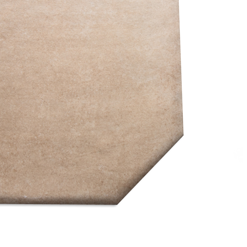 Laverton Octagon Beige with Taco Beige 7-7/8 in. x 7-7/8 in. Porcelain Floor and Wall Tile