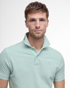 Sports Short-Sleeved Polo Shirt Pale Apple