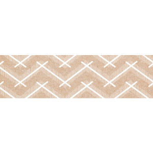 Krafty Pop Kraft Chevron EZ Border, 48 Feet