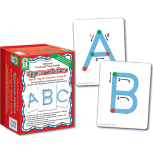 Textured Touch and Trace: Uppercase Manipulative
