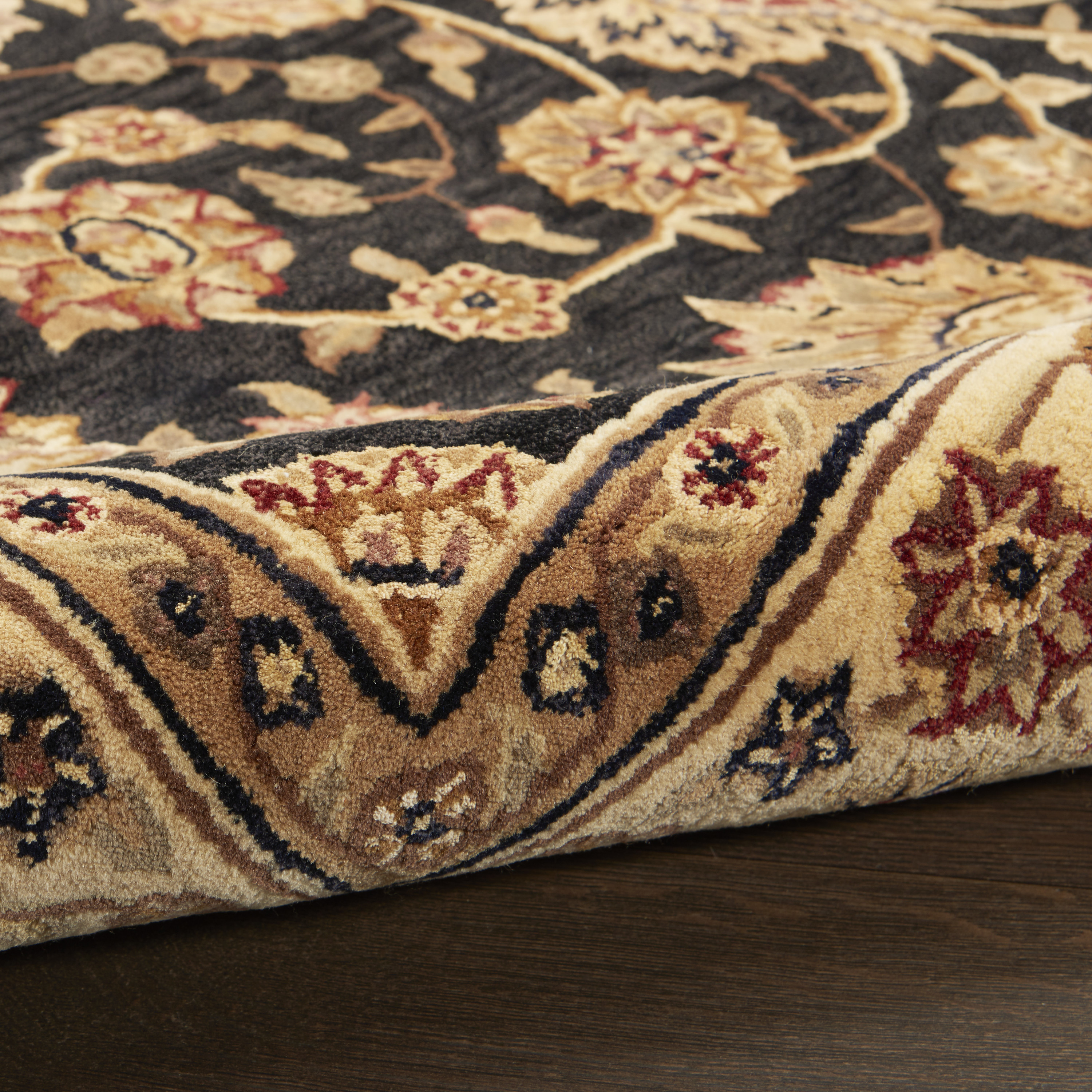 Nourison Nourison 2000 5'6" x 8'6" Midnight Traditional Indoor Rug
