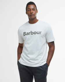T-shirt comoda con logo 
