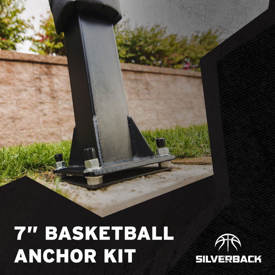 Silverback 7Inch Anchor System Basketball Hoop Accessories
