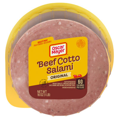 Oscar Mayer Beef Cotto Salami, 16 Oz Pack - My Food And Family