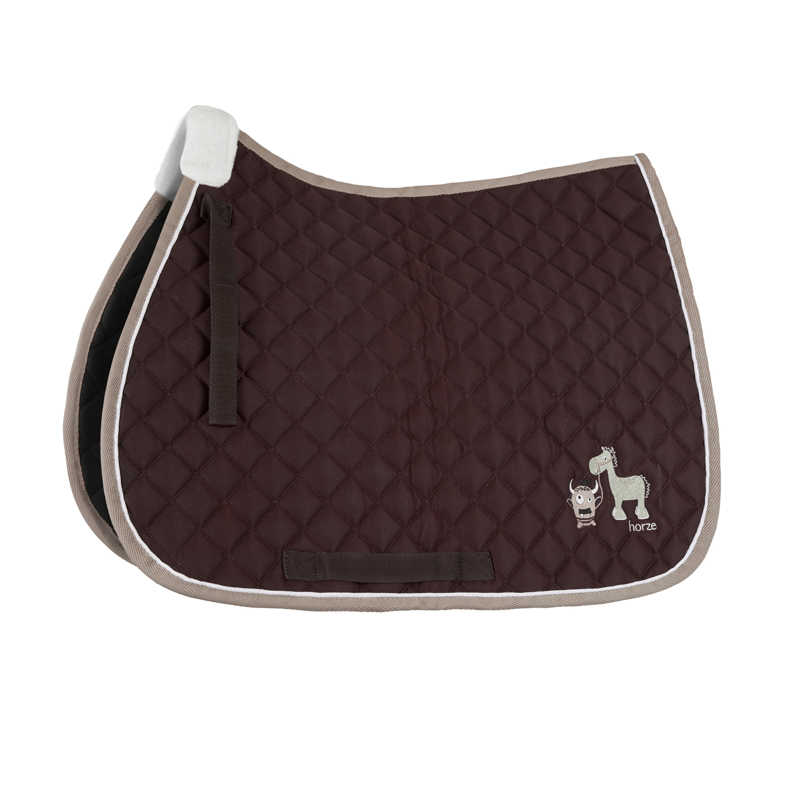 Horze Monster Pony Saddle Pad with Embroidery