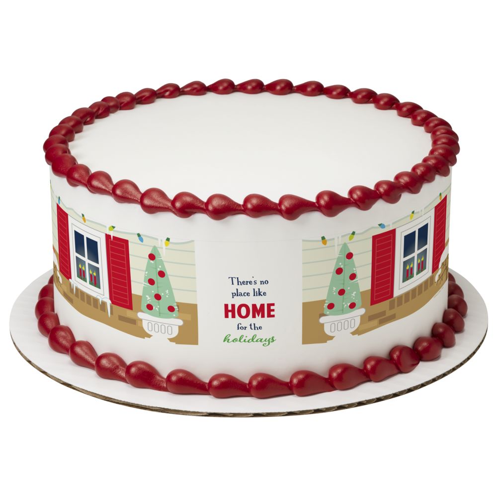 Image Cake Home for the Holidays