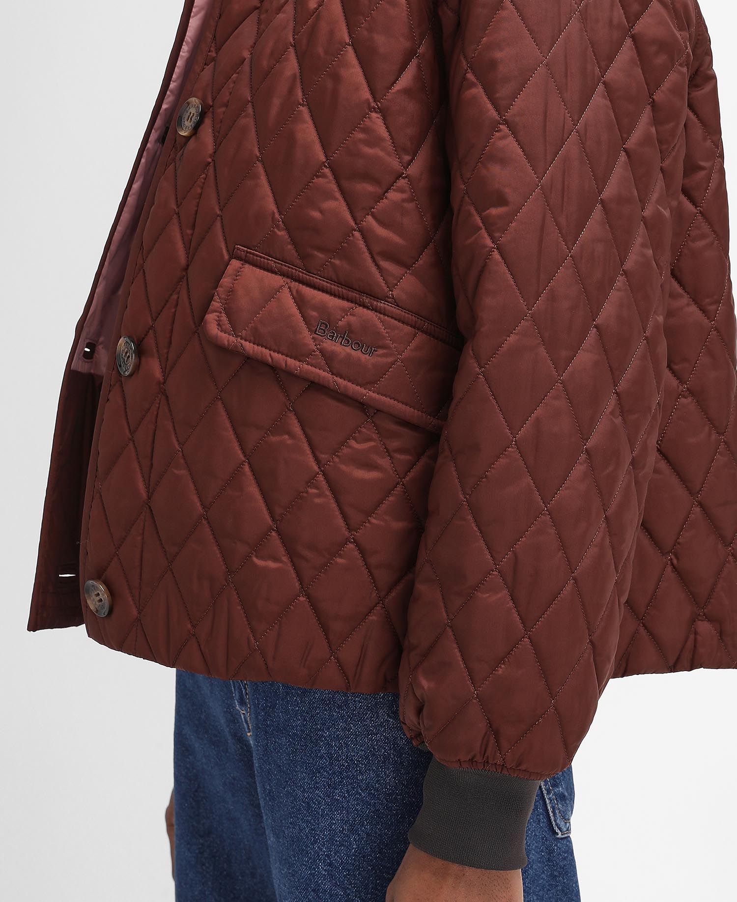 Barbour The Edit by Alexa Jamie Quilted Jacket image number 5