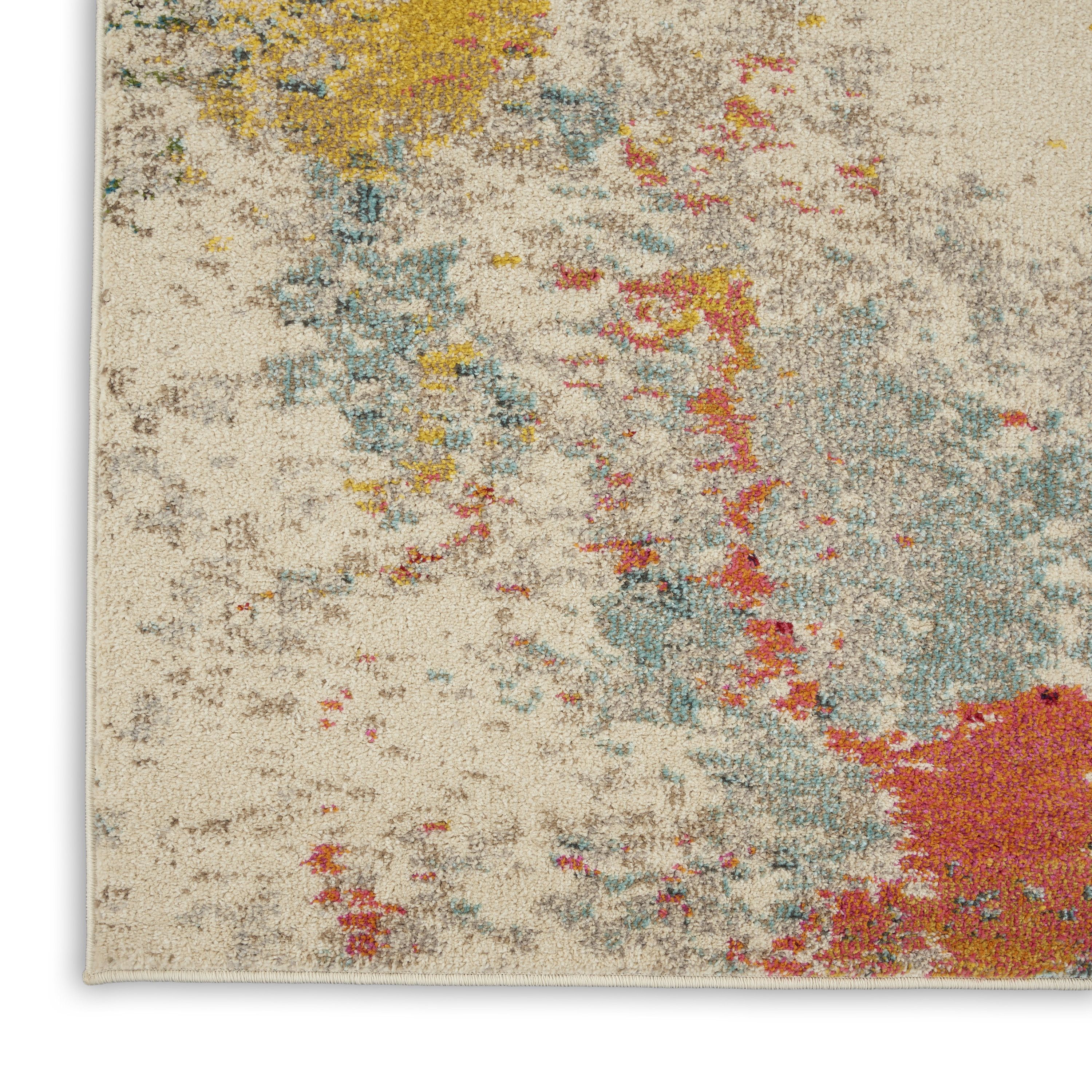 Nourison Celestial 10' x 14' Ivory Multicolor Modern & Contemporary Indoor Rug