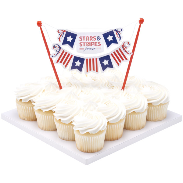 Stars and Stripes Forever Banner Layon