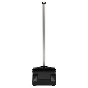 Impact, LobbyMaster, Black, 12", Dust Pan with Long Handle