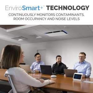 Fellowes, Array™, AR2 Air Purifier, Ceiling Mounted, Hardwired