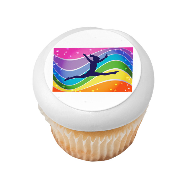 Gymnastics PhotoCake® Edible Image®