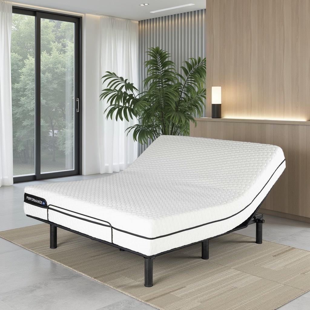 Lifestyle image of the  Iadjust Bronze Adjustable Base from Forty Winks