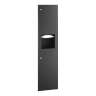 Bobrick, TrimLineSeries Recessed,  Folded Towel Dispenser, Black