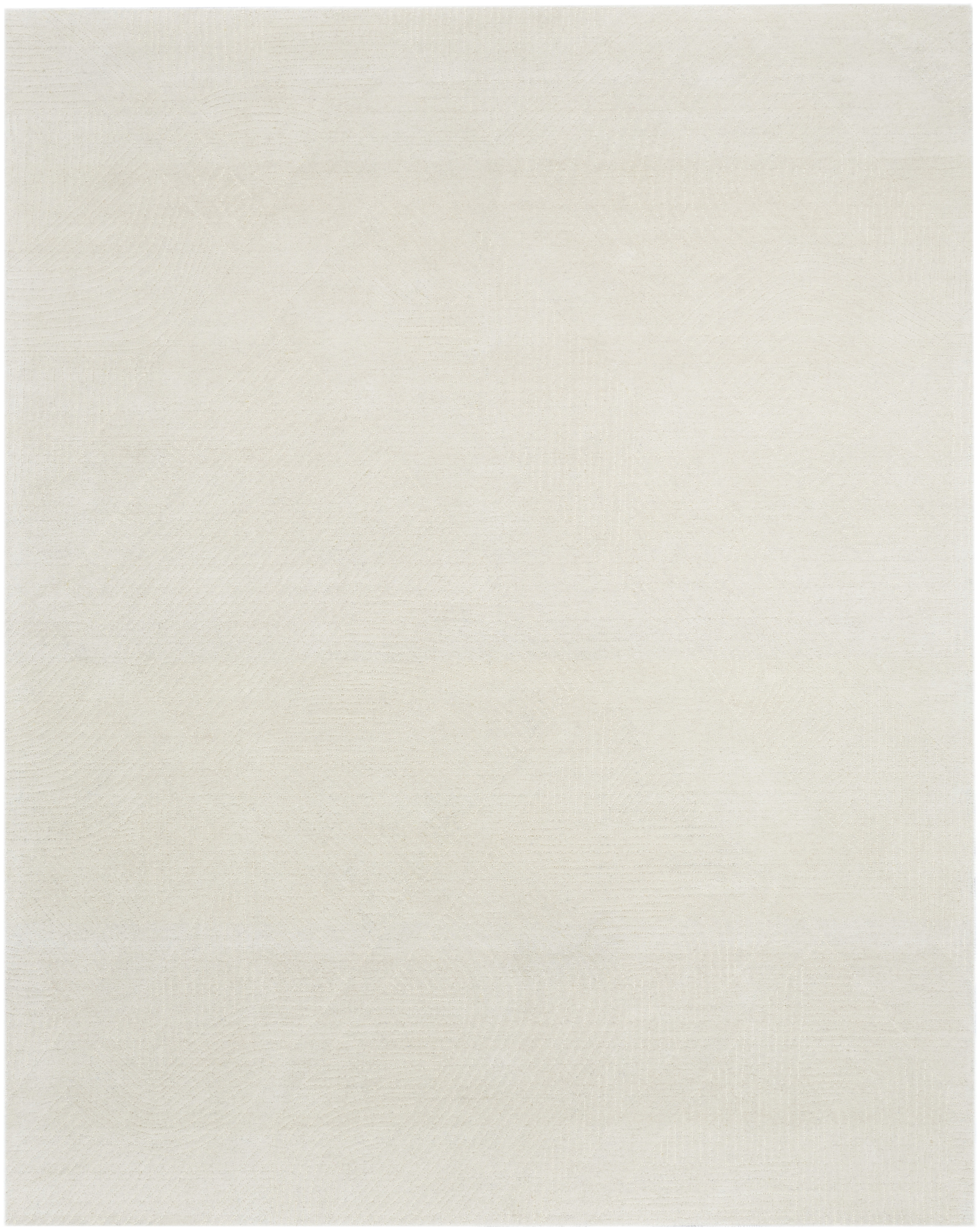 DKNY Pure Patterns 8'6" x 11'6" Ivory Modern Indoor Rug