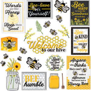The Hive Motivational Gallery Wall Bulletin Board Set