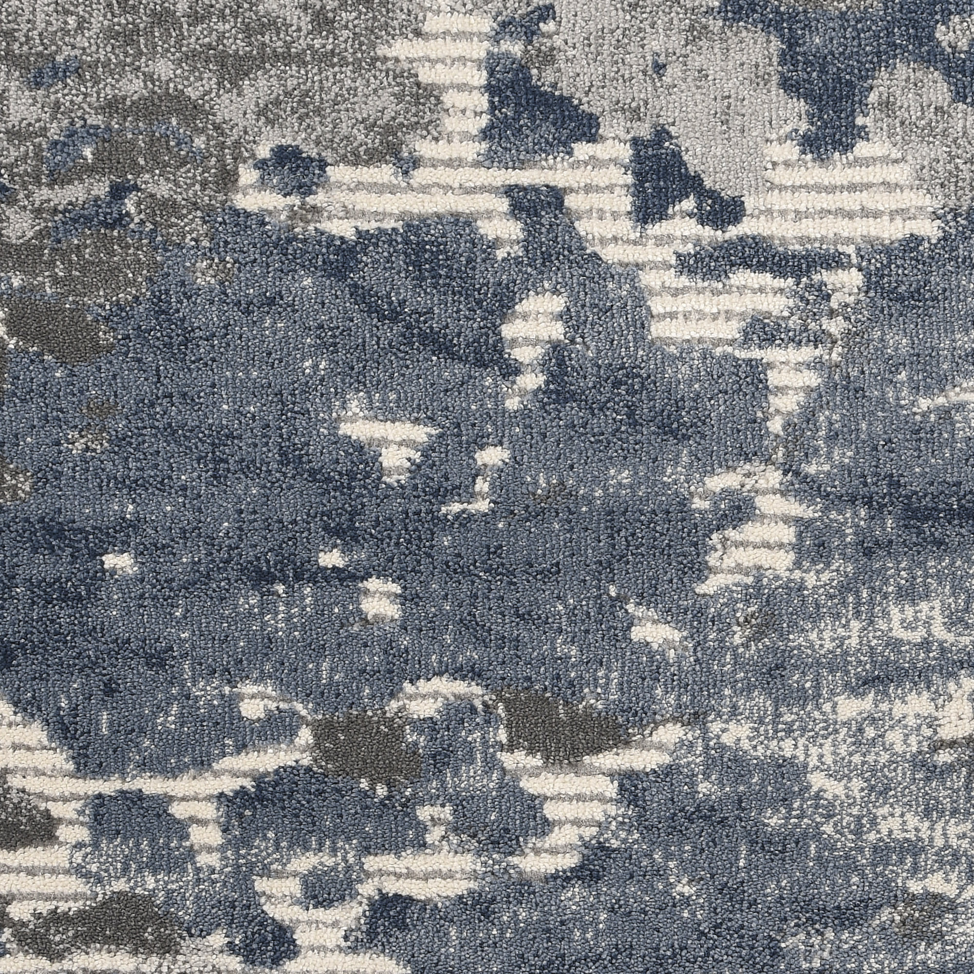 Nourison Rustic Textures 9'3" x 12'9" Grey Blue Modern Indoor Rug