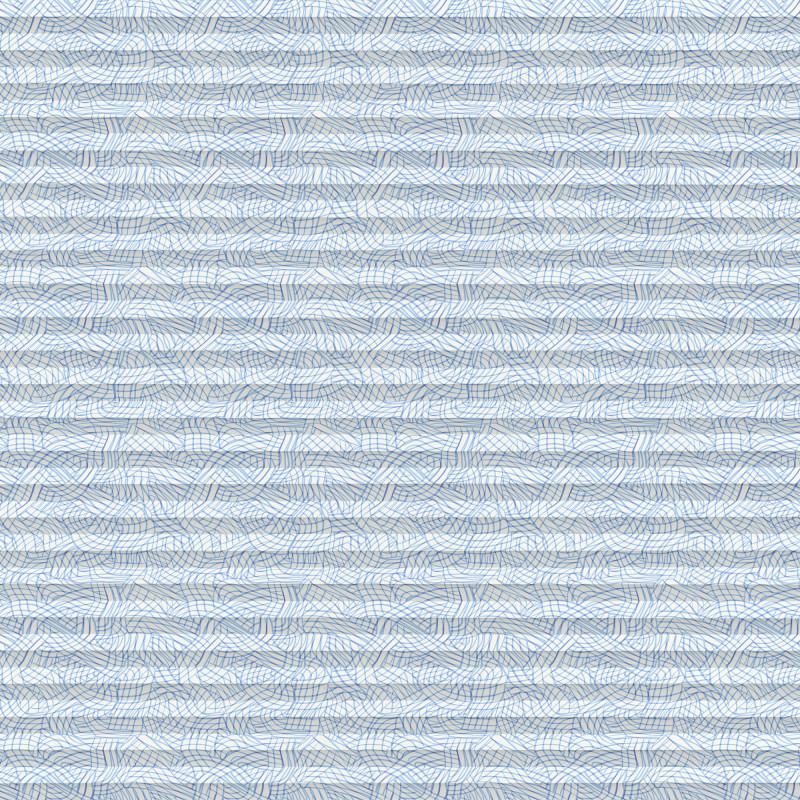 Ovie China Blue Pleated blind