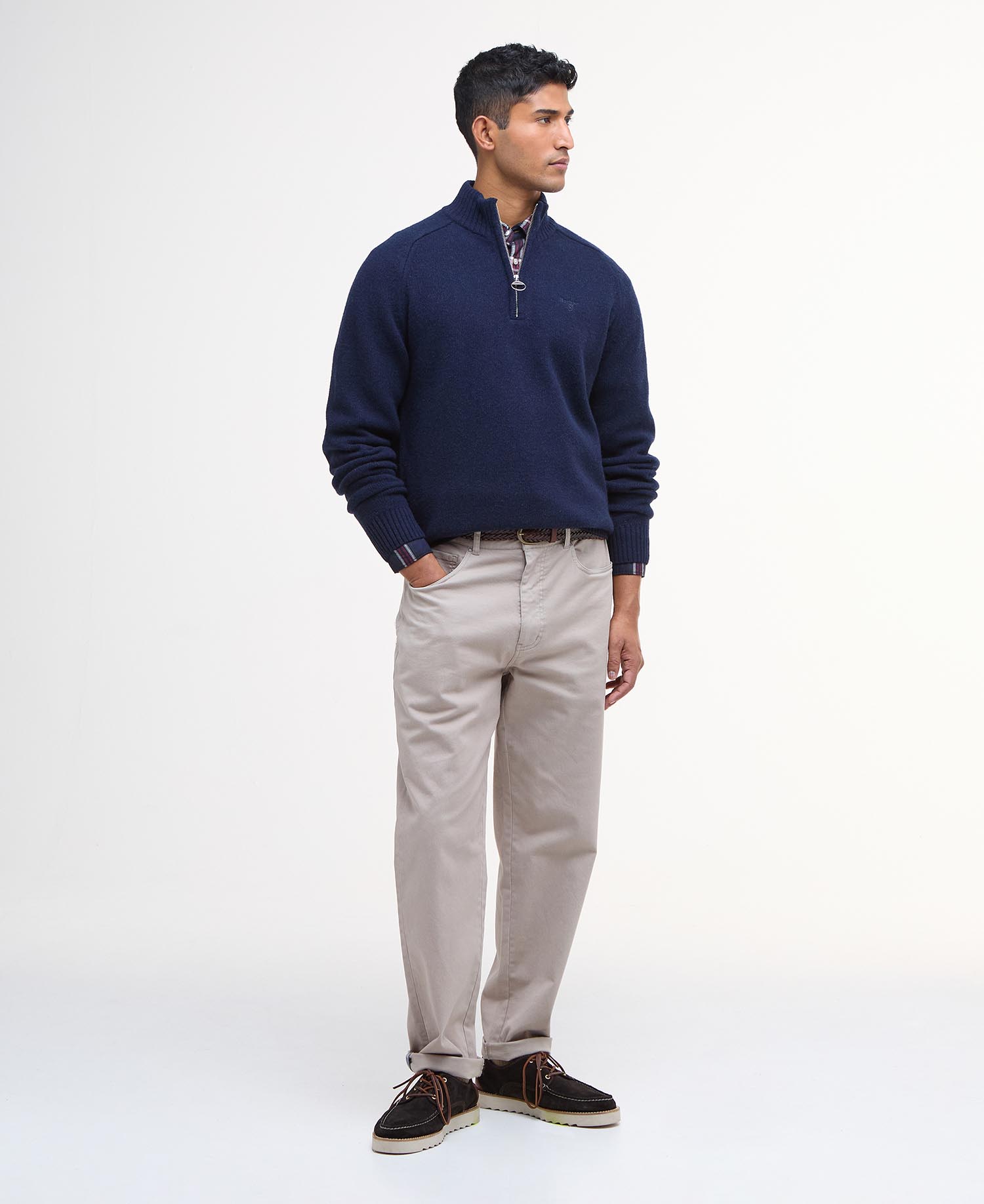 Maglione con zip corta Grangetown image number 1
