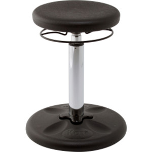 Kids Adjustable Tall Wobble Chair 16.5-24", Black