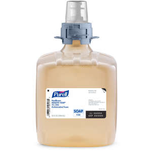 GOJO, PURELL®, Healthcare FOAM HANDWASH 2% CHG Antimicrobial Foam Soap, CS4 Dispenser 1250 mL Cartridge