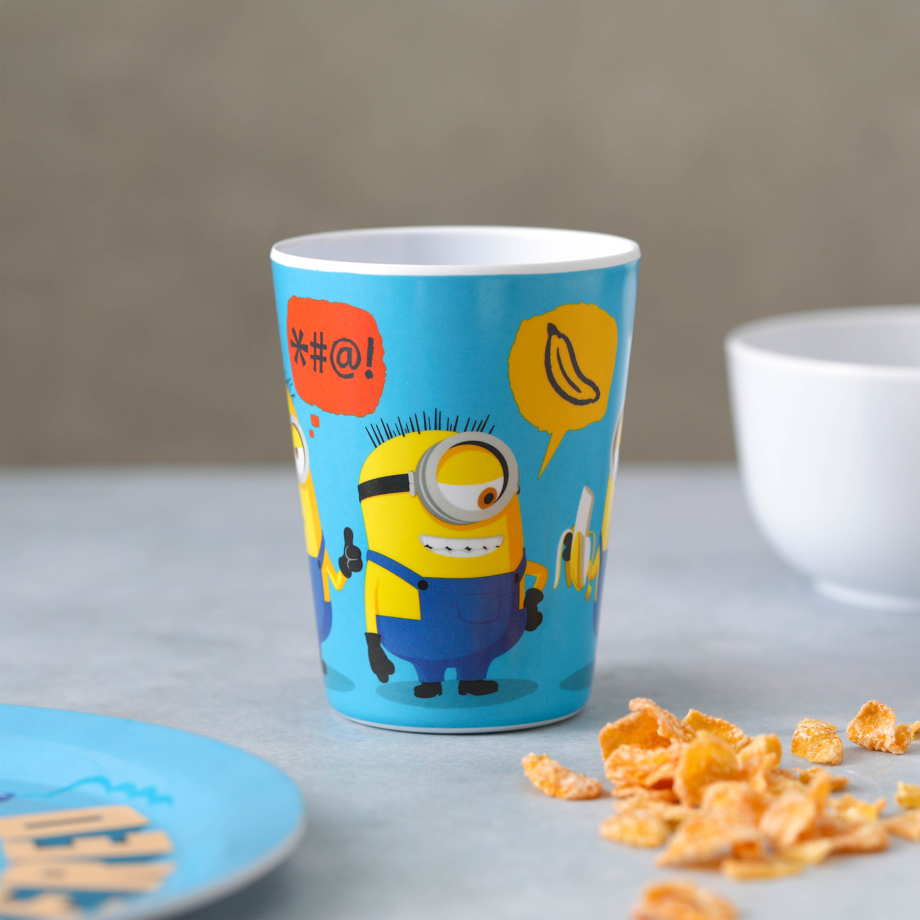 Minions 2 Movie Kid’s Dinnerware Set, Minions and Felonius Gru, 3-piece set slideshow image 3 Minions 2 Movie Kid’s Dinnerware Set, Minions and Felonius Gru, 3-piece set slideshow image 3