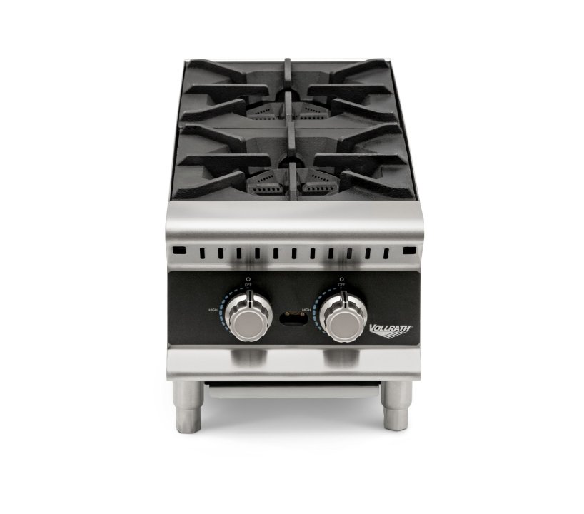 12-inch 2-burner countertop gas hot plate