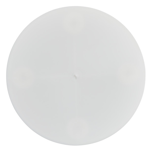 10" Round White Separator Plate