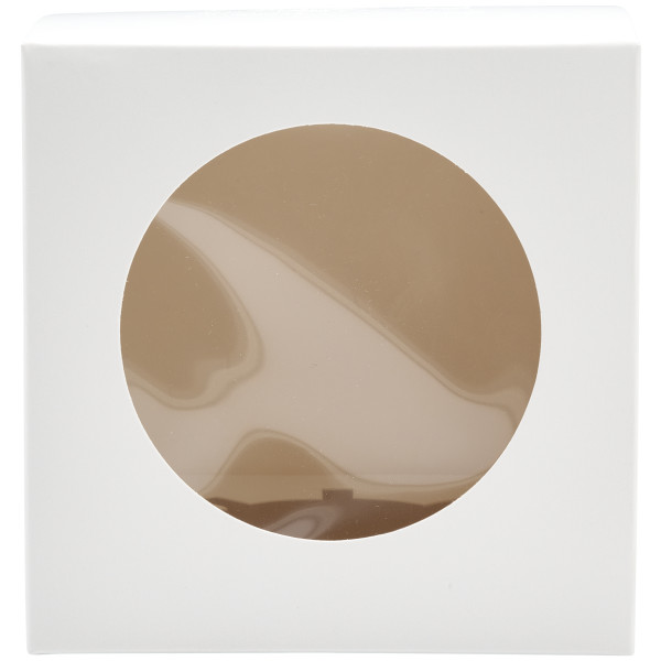 Circle Window Single Treat Cake Box