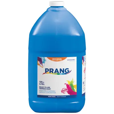 Prang Ready-to-Use Tempera Paint, Turquoise, 1 Gal., 1 Count