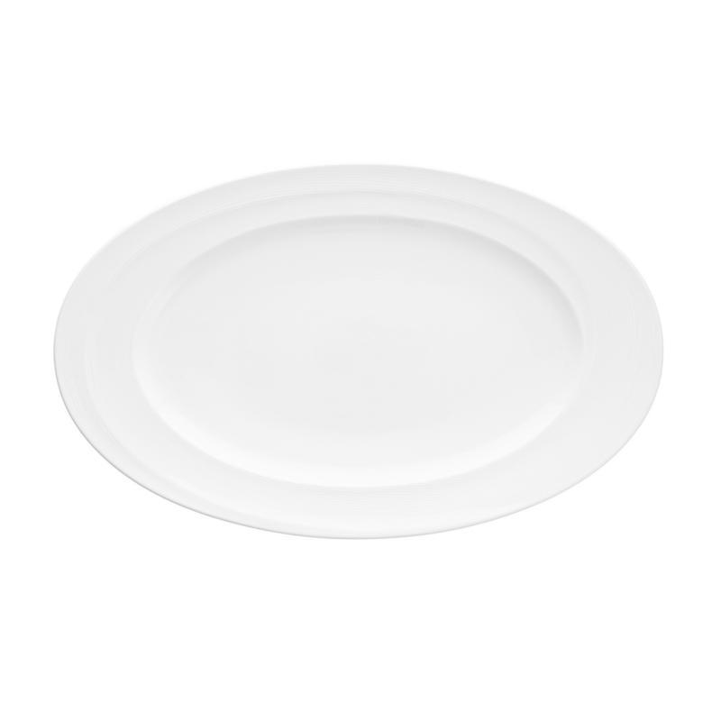 Yin Oval Platter 14.6", Set of 4