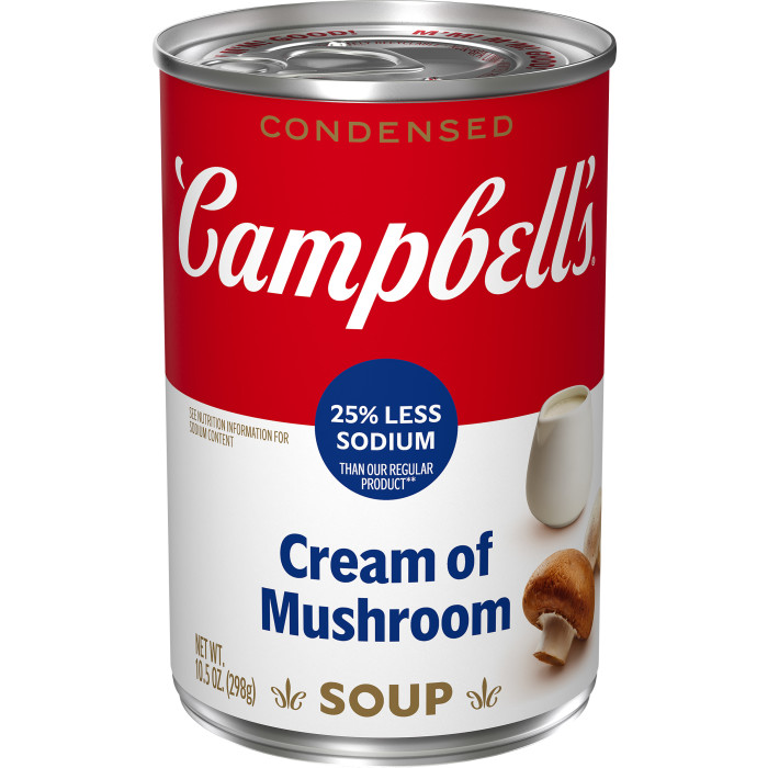 25% Less Sodium Cream of Mushroom Soup