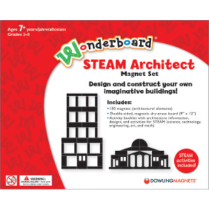 Wonderboard STEAM Architect Magnet Set